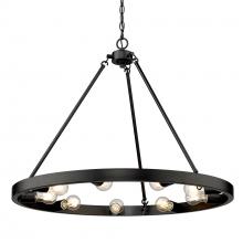  1019-9 BLK - Castile 9 Light Chandelier